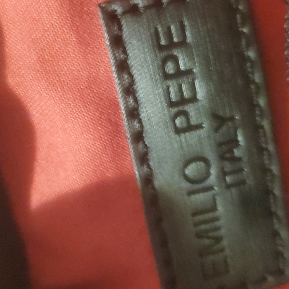 New Emilio Pepe Made in Italy Geometric Interchangeable Chain Bag. - Picture 8 of 14